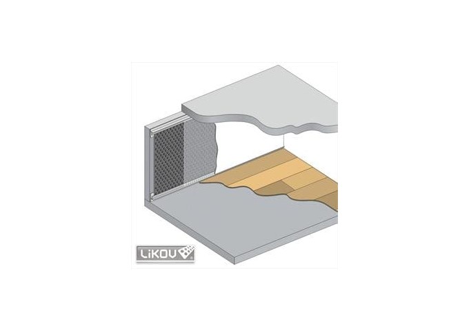 Membrane étanchéité 1.5x20mètres pour murs enterrés Linop 08.D400 Rouleau 30m²