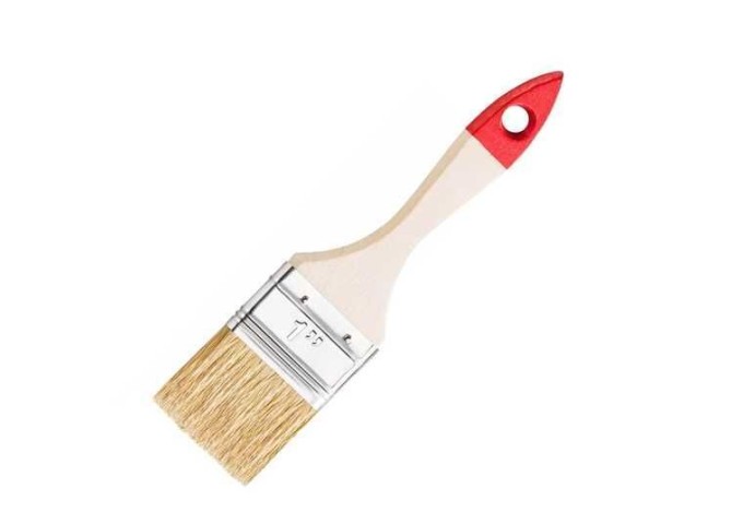 Pinceau Plat 36mm LACKE peinture à l'huile et émail Hardy pièce