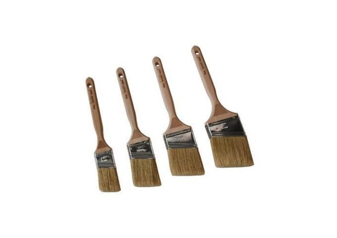 Pinceau biseauté 38mm pour peintures et vernis Blue Dolphin pièce