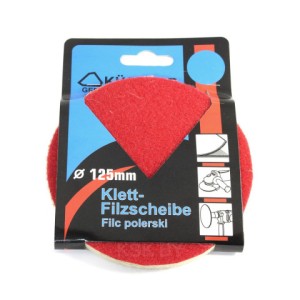 Feutre de polissage diamètre 125mm Kussner/ pièce