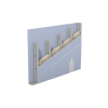 Plaque plâtre 12.5mm 260x120cm DIAMANT HF13 Knauf plaque 3.12m²