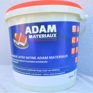 Peinture GR004 Y78 Latex Mate Intérieure Adam Materiaux murs et plafonds/ seau 5L