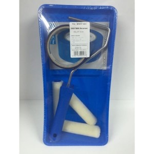 Set de peinture 10cm VELUR Blue dolphin/ Set 1manche + 3rouleaux + 1 cuvette