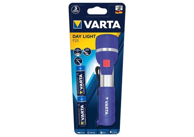 Lampe de poche 2 . 0 5 W LED DAY LIGHT 2 AA .VARTA pièce