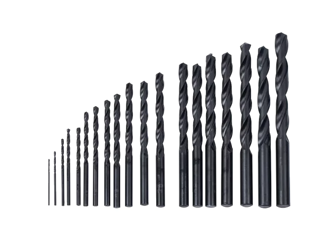 Set de 19 mèches a métal HSS 1.10mm Modeco