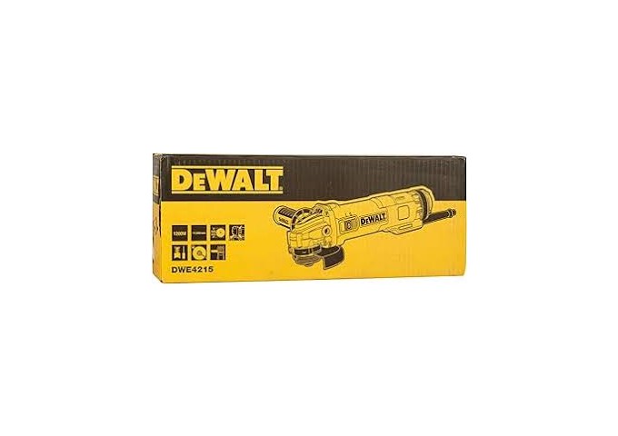 Disqueuse DEWALT 1200W 125mm DWE4215 + coffre pièce
