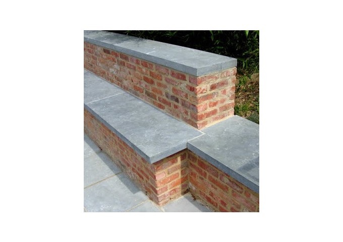 Bluestone 175x25x4cm pierre bleue chinois couvre mur.seuil pièce