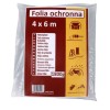 Plastique.Bache protection 4x6mètres Hardy pièce 24m² de 1800grammes