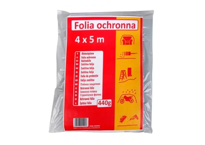  Plastique.Bache protection 4x5mètres Hardy pièce 20m² de 440grammes