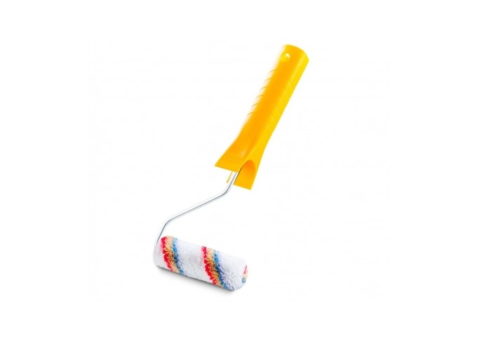 Rouleau 30mm Elitakolor 10cm avec manche 40cm pour pour toute peinture Hardy pièce