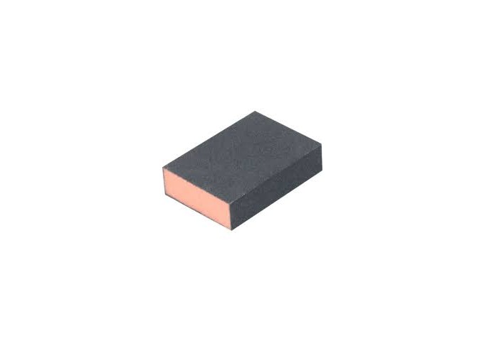 Eponge abrasive 70x100x25mm Grain 120 pour lisser les surfaces en plâtre kubala 9955 pièce