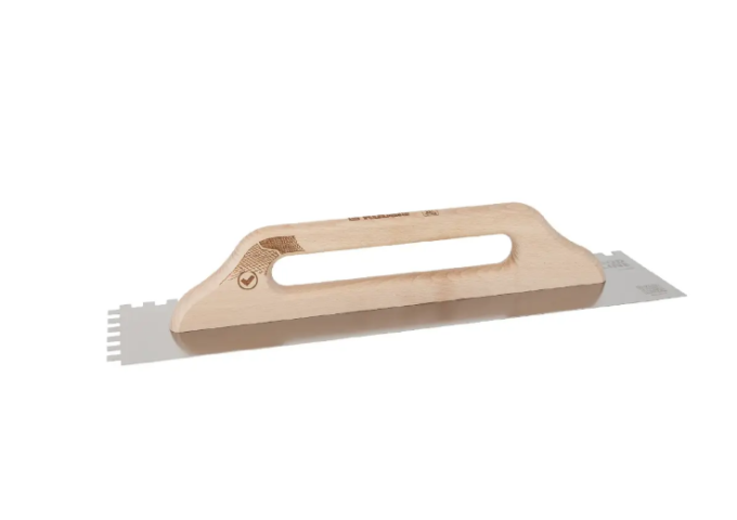 Platresse Dentelée 6x6mm en acier 480x130mm Kubala 5409 pièce