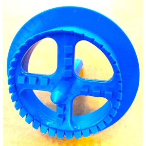 Fraise PVC BLEU 67mm pour pose bouchon EPS NOIR et Laine Roche/ pièce