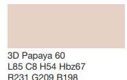 Crepis CAPAROL Indeko plus Wei K15 3D Papaya 60 L 85 1 5mm Seau 25kg Crepis CAPAROL Indeko plus Wei K15 3D Papaya 60 L 85 1 5mm Seau 25kg