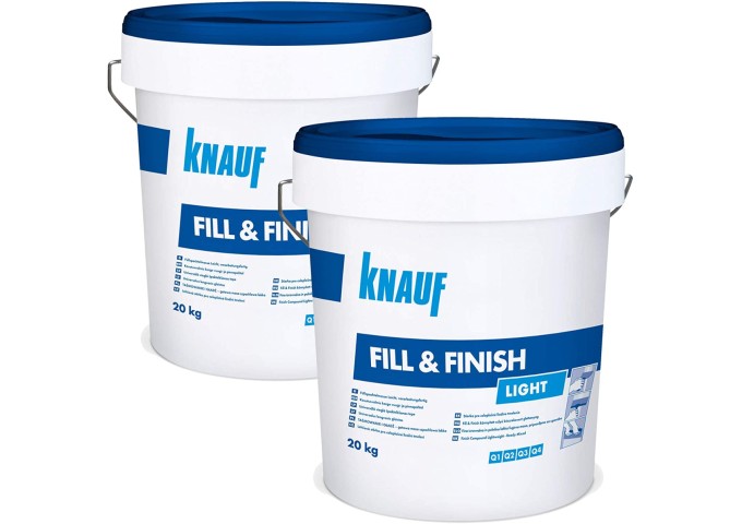 Knauf Fill Finish Light enduit universel Seau 20Kg