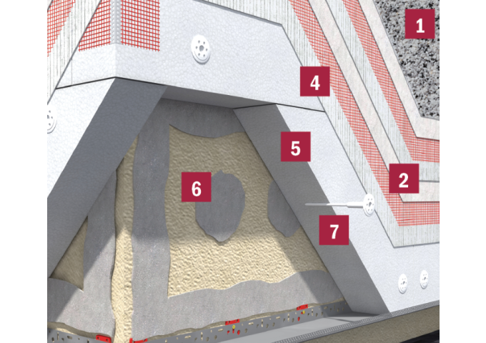 Isolant façade EPS 14cm BAUMIT StarTherm GRIS 031 1m²