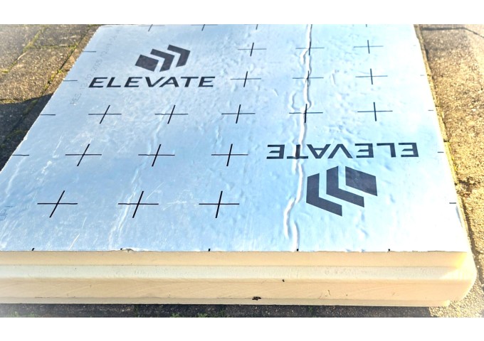 Isolant PIR 16cm Elevate RESISTA AK.CW ALU 0022 T&M 1200x600mm pur Panneau 0.72m²