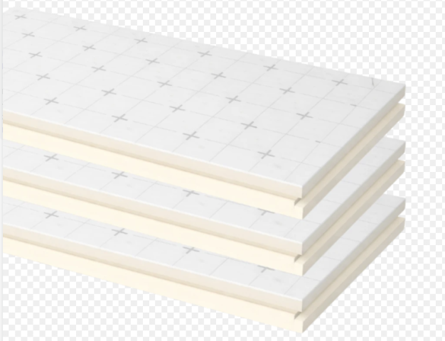 Isolant PIR 16cm Elevate RESISTA AK.CW ALU 0022 T&M 1200x600mm pur Panneau 0.72m²