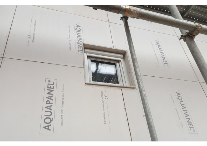Plaque . Panneau Aquapanel Outdoor 240x90cm 12.5mm Knauf hydrofuge FIBRE CIMENT plaque 2.16m²