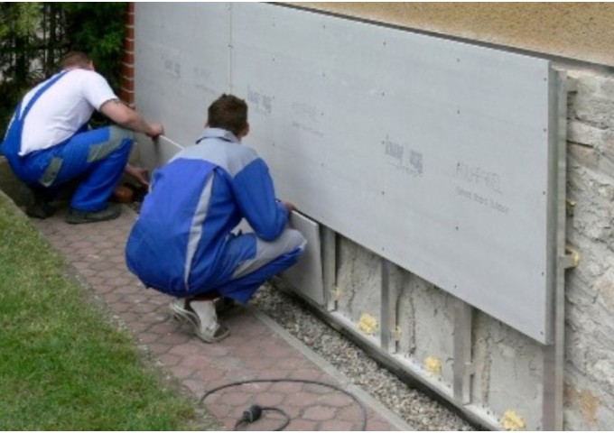 Plaque . Panneau Aquapanel Outdoor 240x90cm 12.5mm Knauf hydrofuge FIBRE CIMENT plaque 2.16m²