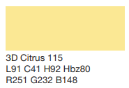 Crepis CAPAROL Indeko.plus weiß K15 3D Citrus 115 L 91 1.5mm Seau 25kg