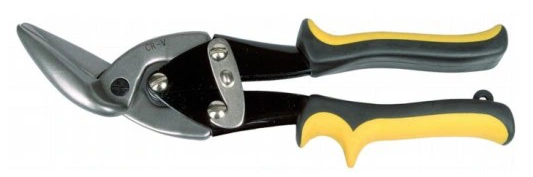 Cisaille . Pince pour profilés 250mm Pantone 1235C poignée noire pièce