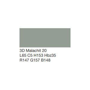 Crepis CAPAROL Indeko-plus weiß K15 3D Malachit 20 L=65 1.5mm/ Seau 25kg
