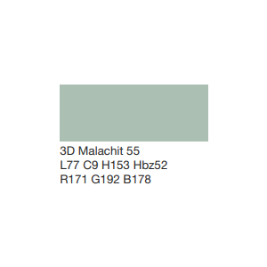 Crepis CAPAROL Indeko-plus weiß K15 3D Malachit 55 L=77 1.5mm/ Seau 25kg