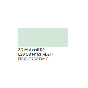 Crepis CAPAROL Indeko-plus weiß K15 3D Malachit 90 L=89 1.5mm/ Seau 25kg