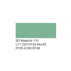 Crepis CAPAROL Indeko-plus weiß K15 3D Malachit 110 L=71 1.5mm/ Seau 25kg