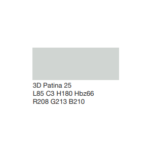 Crepis CAPAROL Indeko-plus weiß K15 3D Patina 25 L=85 1.5mm/ Seau 25kg