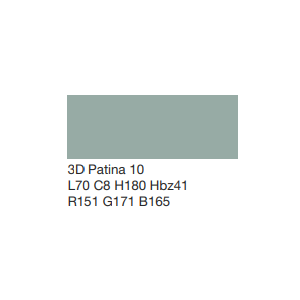 Crepis CAPAROL Indeko-plus weiß K15 3D Patina 10 L=70 1.5mm/ Seau 25kg