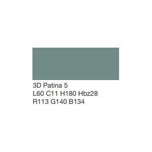 Crepis CAPAROL Indeko-plus weiß K15 3D Patina 5 L=60 1.5mm/ Seau 25kg