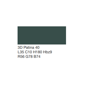 Crepis CAPAROL Indeko-plus weiß K15 3D Patina 40 L=35 1.5mm/ Seau 25kg