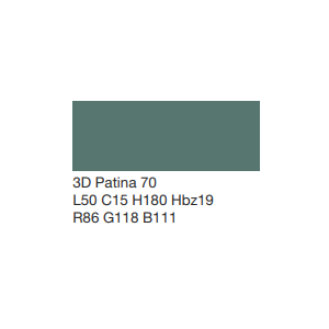 Crepis CAPAROL Indeko-plus weiß K15 3D Patina 70 L=50 1.5mm/ Seau 25kg
