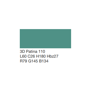 Crepis CAPAROL Indeko-plus weiß K15 3D Patina 110 L=60 1.5mm/ Seau 25kg