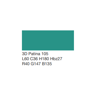 Crepis CAPAROL Indeko-plus weiß K15 3D Patina 105 L=60 1.5mm/ Seau 25kg
