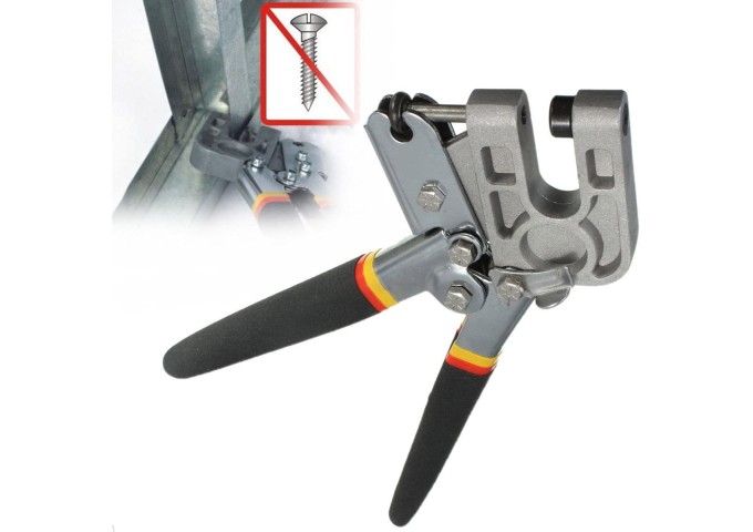 Pince a sertir les profilés de cloison sèche Hardy pièce