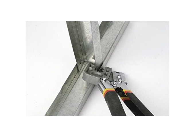 Pince a sertir les profilés de cloison sèche Hardy pièce