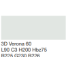 Crepis CAPAROL Indeko.plus weiß K15 3D Verona 60 L 90 1.5mm Seau 25kg