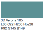 Crepis CAPAROL Indeko.plus weiß K15 3D Verona 105 L 60 1.5mm Seau 25kg