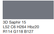 Crepis CAPAROL Indeko.plus weiß K15 3D Saphir 15 L 52 1.5mm Seau 25kg