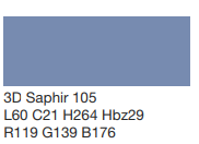 Crepis CAPAROL Indeko.plus weiß K15 3D Saphir 105 L 60 1.5mm Seau 25kg