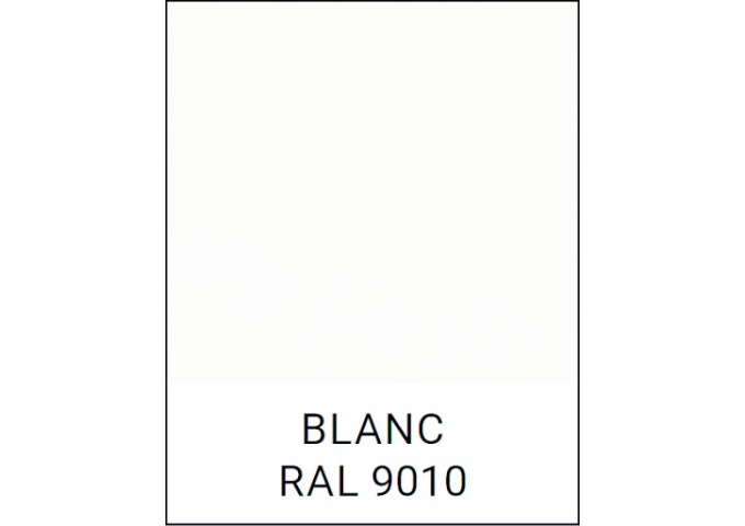 Peinture Levis satiné Ral 9010 Blanc pour seuil ALU pot 0.5L