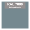 Peinture Levis satiné Ral 7000 Gris pour seuil ALU pot 0.5L