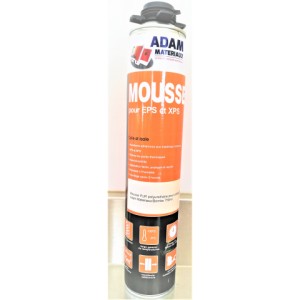 CREPIS Silicone Acrylique Adam Materiaux TO-BR016 Y=72% /seau 25kg